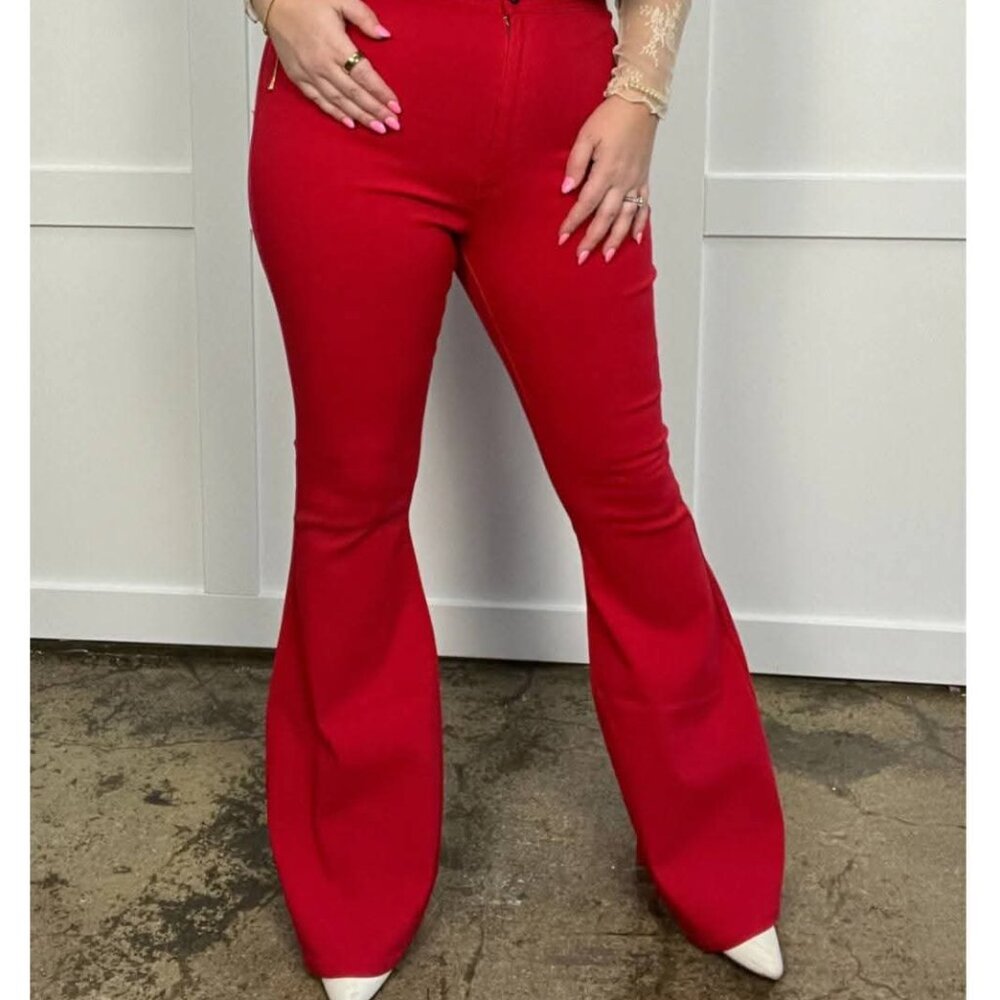 Red  JCJO pants
